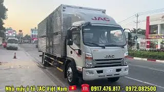 ✅ Xe tải JAC N800 thùng kín siêu to - Tải trọng 8.35 tấn - ĐT: 0972.082.500