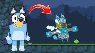 Bluey in Bad Piggies