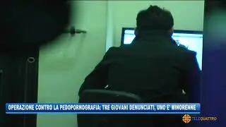 PEDOPORNOGRAFIA SU TELEGRAM, TRE DENUNCIATI: UNO E' MINORENNE | 19/05/2021