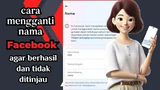 cara mengganti nama facebook