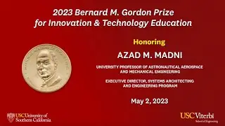 2023 Bernard M. Gordon Prize For Innovation & Technology Education Celebration