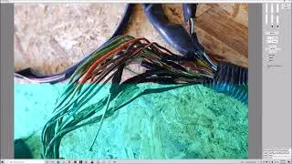Fix / repair a visually corrupt photo / JPEG. Color bands / color shift / image shift