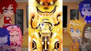 👒 Naruto's friends react to Naruto Uzumaki, ... 👒 Gacha 👒 Naruto react Compilation 👒
