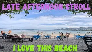 Chaweng Beach Koh Samui | Chaweng Garden Beach Resort To The Library | Late Afternoon Sroll/Paddle