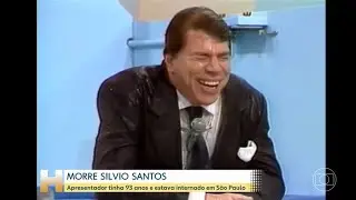 Globo anuncia morte de Silvio Santos | Plantão Globo | JH