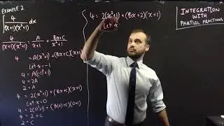 Integration with partial fractions