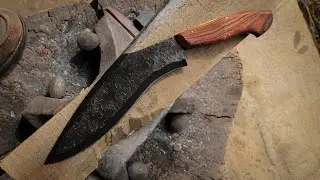 Finishing Up Some Forged Knives