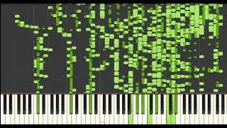 Как звучит MORGENSHTERN -''Молодость'' на пианино (Midi)