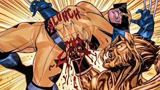 Wolverine Vs The Living Adamantine!