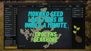 Lost Ark Mokoko Seed Locations Croconys Seashore | Map of all 18 Seeds