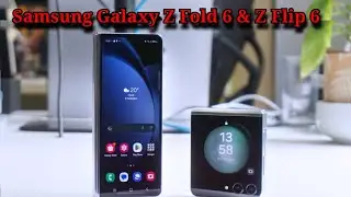 Samsung Galaxy Z Fold 6 and Galaxy Z flip 6 sinhala review