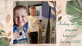 Finding out I'm pregnant with baby no.2 & telling my son!