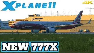 NEW 777X-9 X Plane 11 Trailer 2021