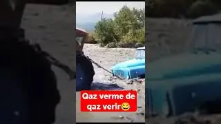 qaz verme 2014 maşın aşdı