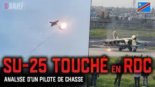 SU-25 HIT BY A MISSILE IN CONGO - FIGHTER PILOT DBRIEF