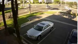 Near miss at intersection