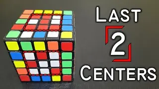 How To Solve 5x5 Last 2 Centers
