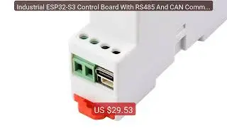 Industrial ESP32-S3 Control Board With RS485 And CAN Communication ... — Top Rated 2026 | Buy Now!