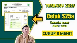 Verval S25 Simpatika - Cara Cetak S25a Di Simpatika Semester Genap 2022-2023