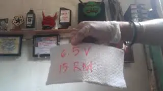 Spectra halo(swiss motor) 1st set-up using 15rm-6v. &6.5v