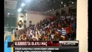 APOEL -Pınar Karşıyaka Basketbol incidents