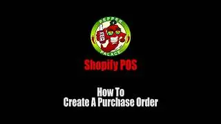 How To - Creating Purchase Order in Stocky (for Shopify POS)