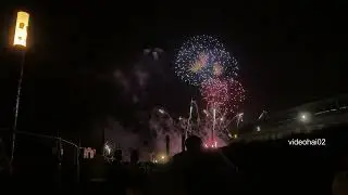 Pyronale  Berlin Feuerwerk  2024 auf dem Maifeld  Team 3 Niederlande