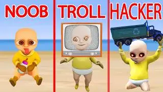 Noob Troll Dev Bebo 😱 Yeni Güncelleme Baby in Yellow