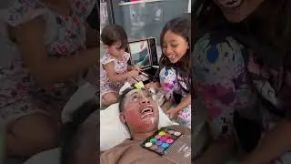 AYAH DI MAKEUPIN LEIKA SAMA LEXIE JADI GANTENG APA ANEH? KASIH NILAI DONG 