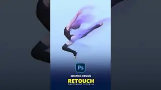 🎨 Graphic Design Path Blur Photoshop Tutorial 🎨