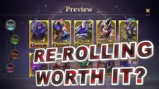 Dynasty Origins Conquest - Re-rolling / Worth It? 🤔