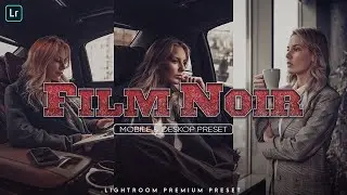 Lightroom Presets - Film Noir Presets Tutorial | Lightroom presets free download