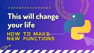 Function of Python in Hindi Make Your Own Functions | Python Tutorial #11
