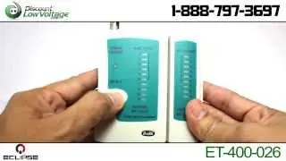 Ethernet Cable Tester | Cat5e Tester | Cat6 | Coax Tester