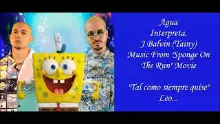 AGUA (Letra) J BALVIN ft TAINY