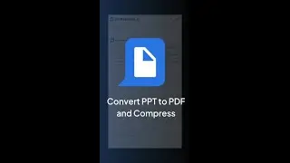 Leverage AI to Easily Convert PPT to PDF & Compress