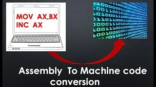 Assembly to Machine Language Code Conversion for 8086 Microprocessor