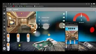 Home Automation using Home Assistant having Custom button and  animated Background (HACS) --- part-3