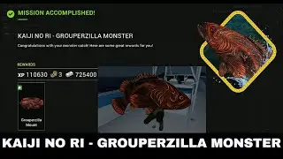 Fishing Planet, Monster Fish Mission, Kaiji No Ri Grouperzilla Monster