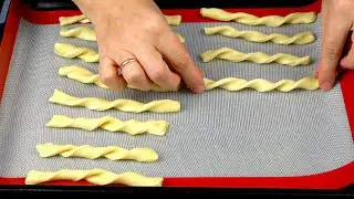 Delicious crispy sticks. It's better than chips!