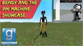 (Gmod) Bendy and The Ink Machine Pill Pack Mod Showcase