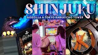 UN-HIDDEN TOKYO 🦖 Shinjuku's Godzilla & Tokyo Kabukicho Tower vlog