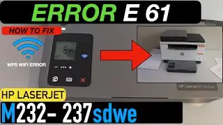 HP LaserJet M234sdw Error 61 - How To Fix ?