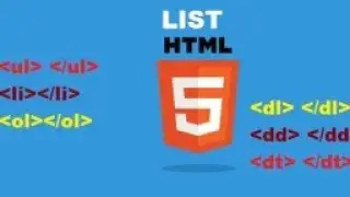 html class html coding for list 