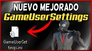 ✅NUEVO Y MEJOR GameUserSettings PARA FORTNITE CAPITULO 3