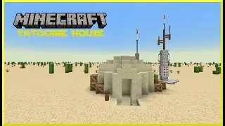 Minecraft Star Wars Tatooine House Quick Build [Tutorial]