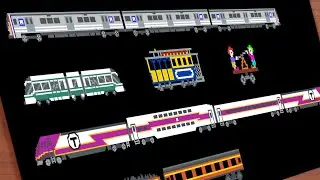 Drawing Railway Vehicles | The Kids' Picture Show