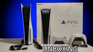 PS5 Unboxing + Size Comparison