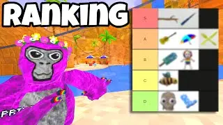 Ranking EVERY Holdable Cosmetic in Gorilla Tag