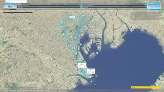 あなたの街が映っているかもー４１「フライトシミュレータで、東京都心を周回（品川、皇居、上野、新宿、目黒等）して、羽田空港に着陸」